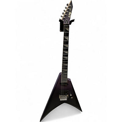 Used ESP LTD Alexi Laiho Signature Ripped Purple Solid Body Electric Guitar
