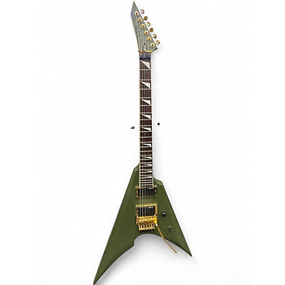 Used ESP LTD Arrow 200 Military Green Solid Body Electric Guitar