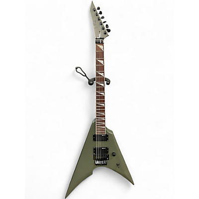 Used ESP LTD Arrow 200 Satin Military Green Solid Body Electric Guitar