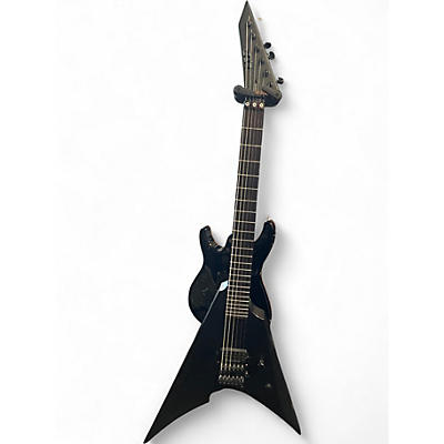 Used ESP LTD Arrow  Black Metal Solid Body Electric Guitar