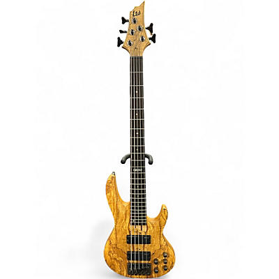 Used ESP LTD B-205SM SATIN NATURAL Electric Bass Guitar