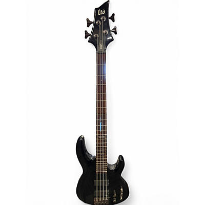 Used ESP LTD B-254 Black Electric Bass Guitar
