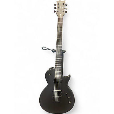 Used ESP LTD-B1000B Flat Black Baritone Guitars