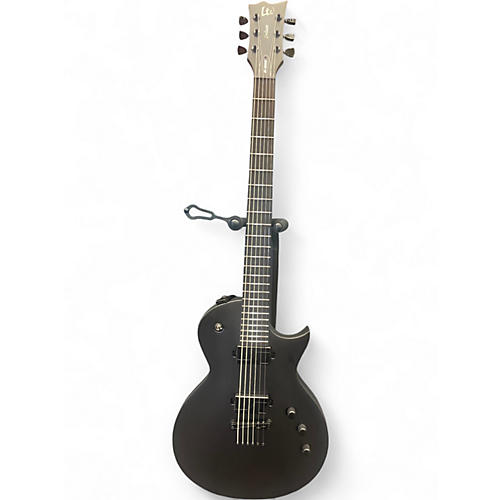 Used ESP LTD-B1000B Flat Black Baritone Guitars Flat Black
