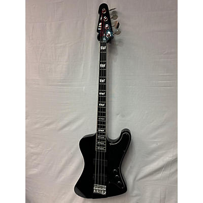 ESP Used ESP LTD B1004 Deluxe Black Electric Bass Guitar