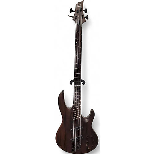 Used ESP LTD B1004MS Walnut Electric Bass Guitar Walnut