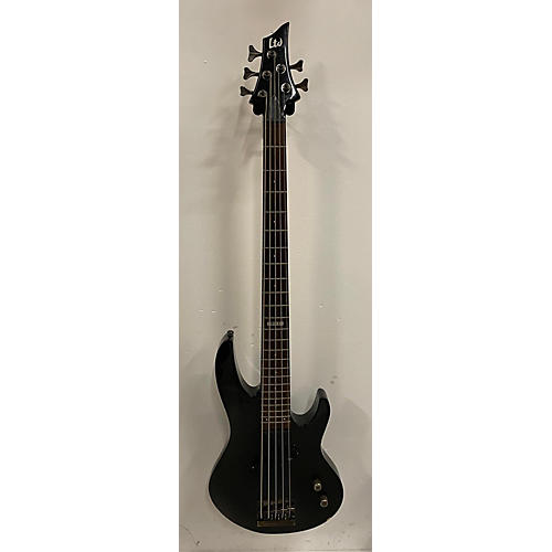 ESP Used ESP LTD B15 5 String Black Electric Bass Guitar Black