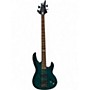 Used ESP LTD B154 Trans Blue Electric Bass Guitar Trans Blue