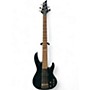 Used ESP LTD B155DX 5 String TRANS BLUE Electric Bass Guitar TRANS BLUE
