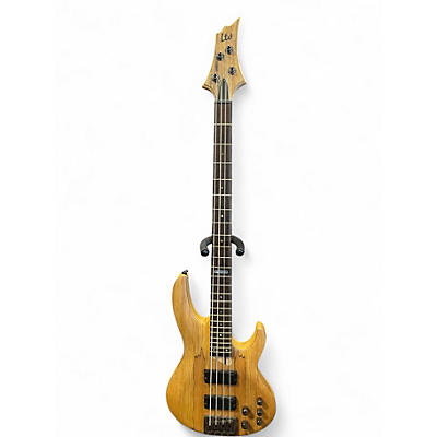 Used ESP LTD B204SM NATURAL SATIN Electric Bass Guitar