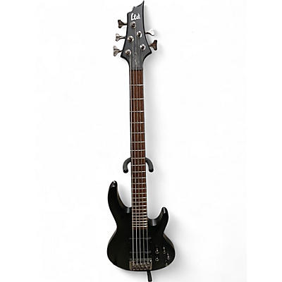 Used ESP LTD B205 5 STRING Satin Black Electric Bass Guitar