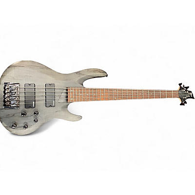 Used ESP LTD B205SM 5 String Black Electric Bass Guitar