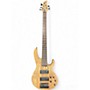 Used ESP LTD B205SM 5 String Natural Electric Bass Guitar Natural