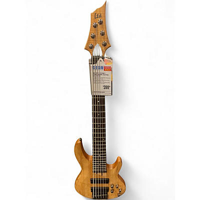 Used ESP LTD B206 6 String Natural Electric Bass Guitar
