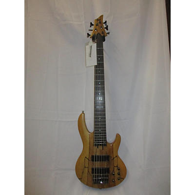 ESP Used ESP LTD B206SM 6 String Natural Electric Bass Guitar