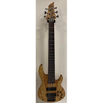 ESP Used ESP LTD B206SM 6 String Natural Electric Bass Guitar