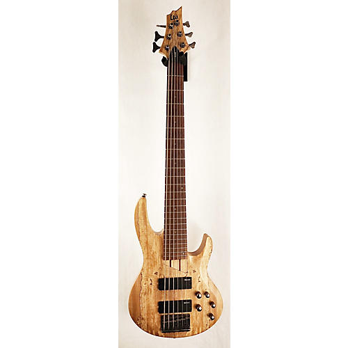 ESP Used ESP LTD B206SM 6 String Natural Electric Bass Guitar Natural