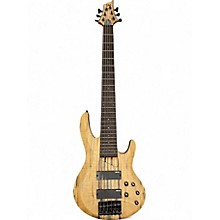 Used ESP LTD B206SM 6 String Natural Electric Bass Guitar