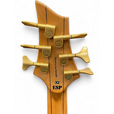 Used ESP LTD B206SM 6 String Natural Electric Bass Guitar