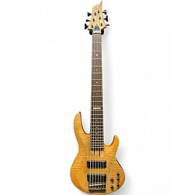 Used ESP LTD B206SM 6 String Natural Electric Bass Guitar