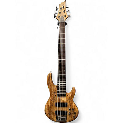 Used ESP LTD B206SM 6 String Natural Electric Bass Guitar