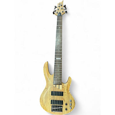 Used ESP LTD B206SM 6 String Natural Electric Bass Guitar