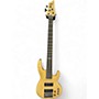 Used ESP LTD B255 5 String Natural Electric Bass Guitar Natural