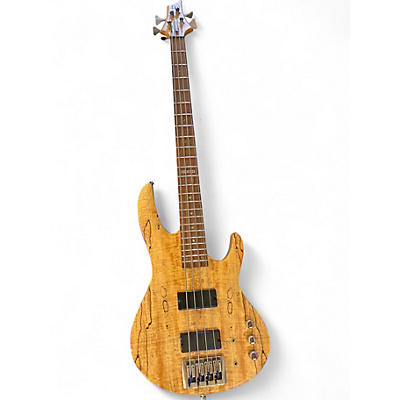 Used ESP LTD B404SM Natural Electric Bass Guitar