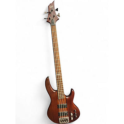 Used ESP LTD B4B Natural Electric Bass Guitar