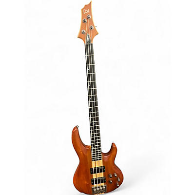 Used ESP LTD B4E Natural Electric Bass Guitar