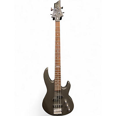 Used ESP LTD B50 Gunmetal Gray Electric Bass Guitar
