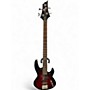 Used ESP LTD B50FM Crimson Red Burst Electric Bass Guitar Crimson Red Burst