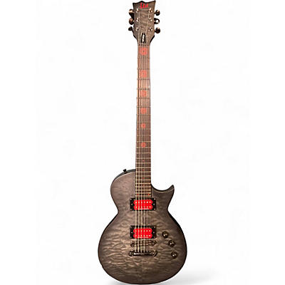Used ESP LTD BB-600B BLACK BURST Baritone Guitars