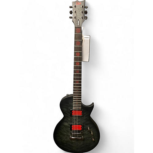 ESP Used ESP LTD BB-600B See-Through Black Sunburst Baritone Guitars See-Through Black Sunburst