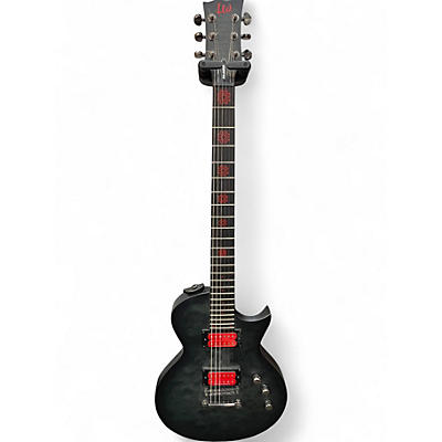 Used ESP LTD BB600B TRANSPARENT BACK BURST Baritone Guitars