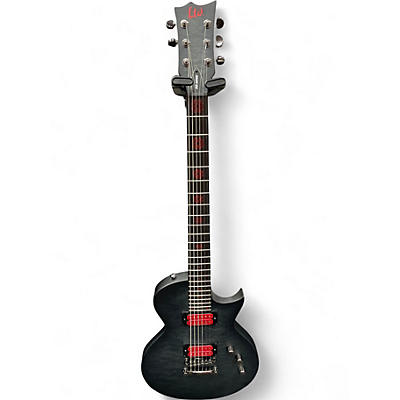 Used ESP LTD BB600B Trans Black Solid Body Electric Guitar