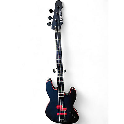 Used ESP LTD BELLO BLACK AND RED Electric Bass Guitar