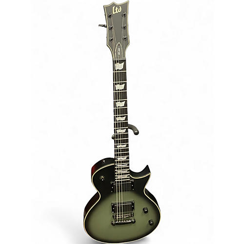 Used ESP LTD BK-600 Military Green Burst Solid Body Electric Guitar Military Green Burst