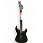 Used ESP LTD BLACK METAL BLACK Solid Body Electric Guitar BLACK