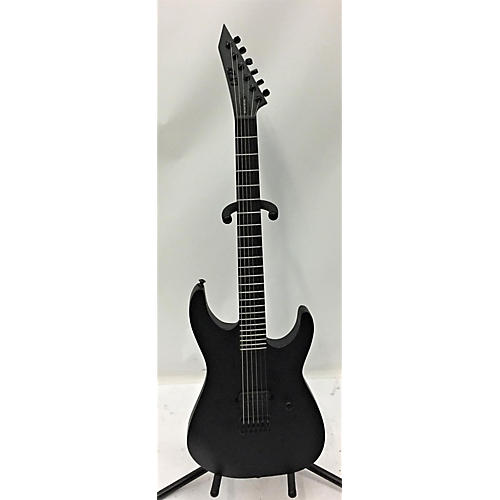 ESP Used ESP LTD BLACK METAL MATTE BLACK Solid Body Electric Guitar MATTE BLACK