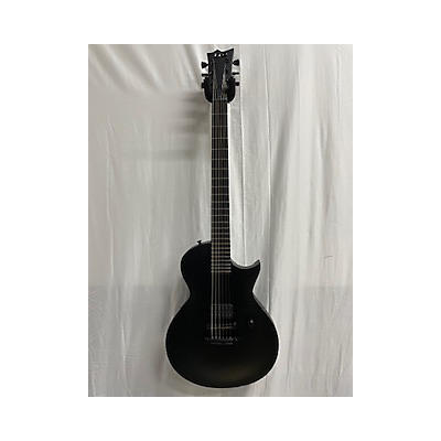 ESP Used ESP LTD BLACK METAL Satin Black Solid Body Electric Guitar