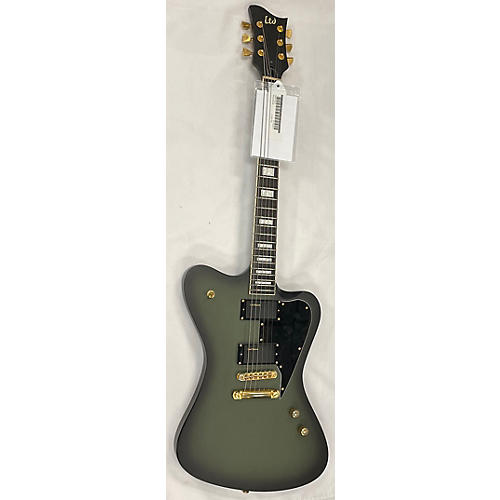 ESP Used ESP LTD Bill Kelliher Sparrowhawk Green Burst Solid Body Electric Guitar green burst