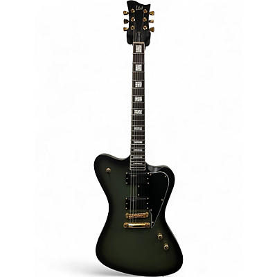 Used ESP LTD Bill Kelliher Sparrowhawk Green Burst Solid Body Electric Guitar