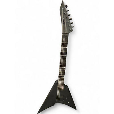 Used ESP LTD Black Metal Arrow Black Solid Body Electric Guitar