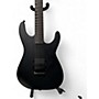 Used ESP LTD Black Metal Black Solid Body Electric Guitar Black