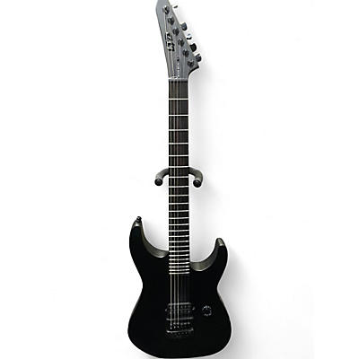 Used ESP LTD Black Metal Black Solid Body Electric Guitar