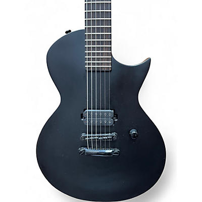 Used ESP LTD Black Metal Black Solid Body Electric Guitar