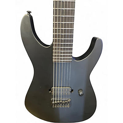 Used ESP LTD Black Metal Black Solid Body Electric Guitar