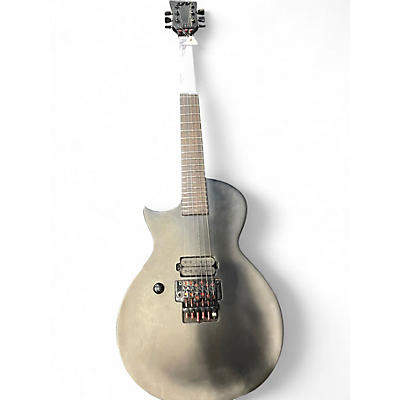 Used ESP LTD Black Metal EC FR Left Handed Matte Black Solid Body Electric Guitar