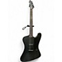 Used ESP LTD  Black Metal Phoenix Black Solid Body Electric Guitar Black